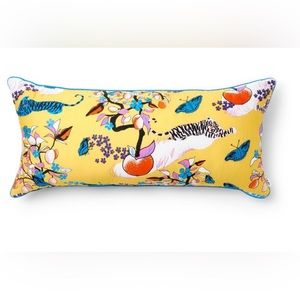 DVF for Target ~ Charlotte's Garden 14"x30" Lumbar Pillow Diane Von Furstenberg